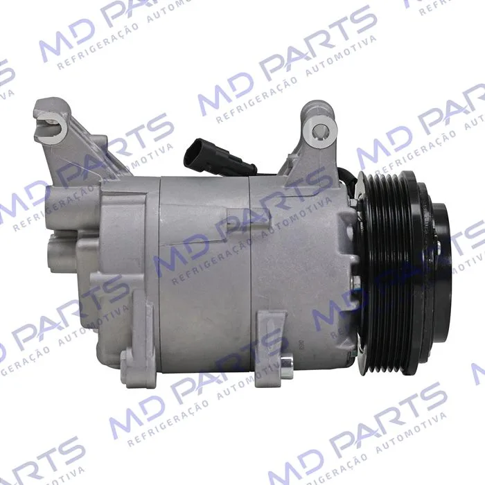 Compressor E-Torq Fiat Palio/ Doblo/ Strada Locker/ Bravo 1.8 2011>/ Punto 1.6/1.8 Tritec 2009> - 12 Volts Polia 6pk 119mm OEM: 52061727/ 52093154/ 51973796 — foto 4