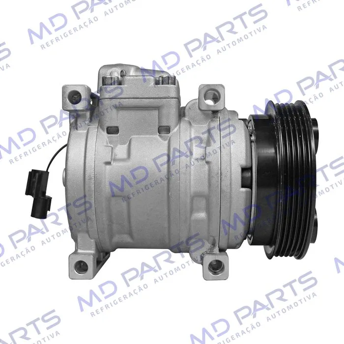 Compressor Modelo Halla HS09 Kia Picanto 1.0 Flex 4 Cilindros 2006> - 12 Volts Polia 5pk 121mm OEM: 977011Y000 — foto 5