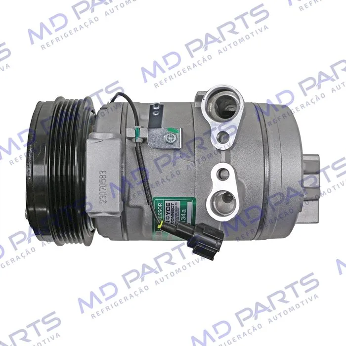Compressor Modelo Valeo Nissan Frontier Motor Diesel 2.3 2017> - 12 Volts Polia 5pk 119mm OEM: 926004JA1A — foto 5
