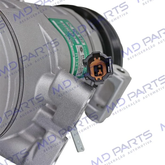 Compressor Modelo Valeo Nissan Frontier Motor Diesel 2.3 2017> - 12 Volts Polia 5pk 119mm OEM: 926004JA1A — foto 6