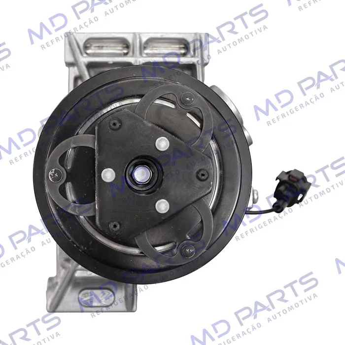 Compressor Calsonic Nissan March / Versa Motor 1.0 2015> - 12 Volts Polia 7pk 104mm OEM: 926001HC2A — foto 3