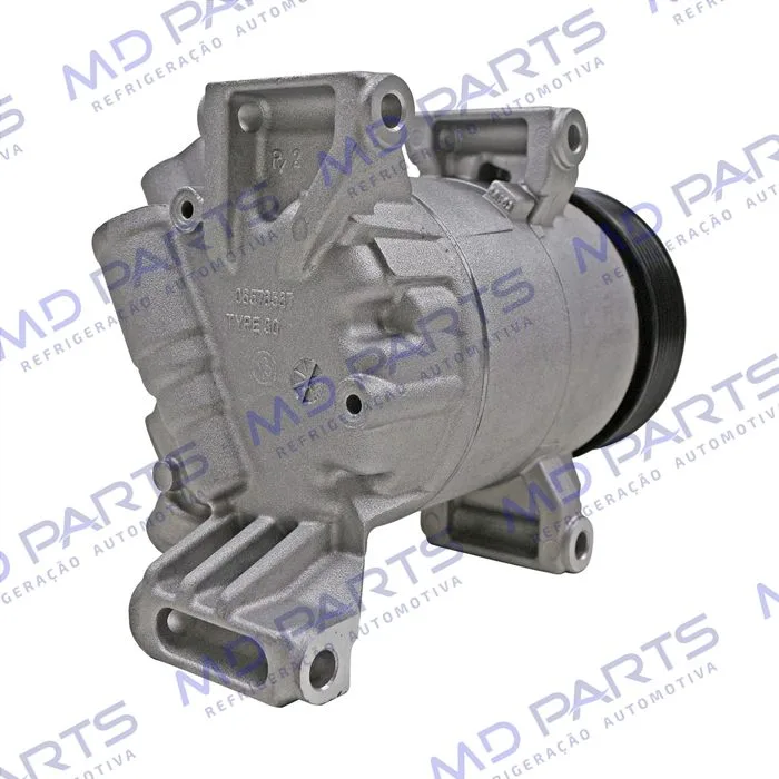 Compressor Honda Civic Motor 1.5 Turbo Geração 10 2017> - 12 Volts Polia 7pk 114mm OEM: 6CVC140E — foto 6