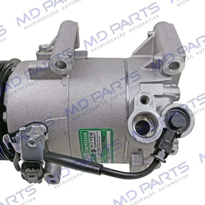Compressor Honda Civic Motor 1.5 Turbo Geração 10 2017> - 12 Volts Polia 7pk 114mm OEM: 6CVC140E — foto 9