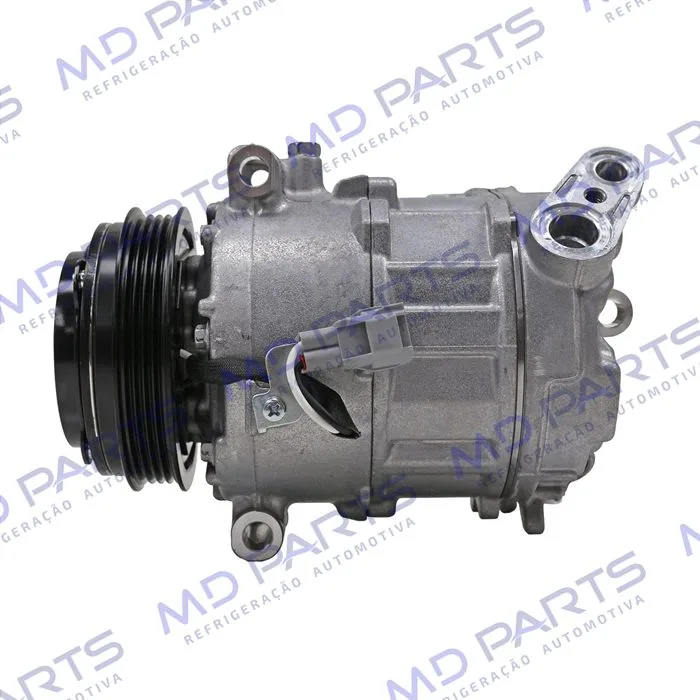 Compressor 7SBH17C Fiat Ducato Motor 2.3 2019> - 12 Volts Polia 4pk 109mm OEM: 447160-6744 / P68155464AA/ K68155464AA