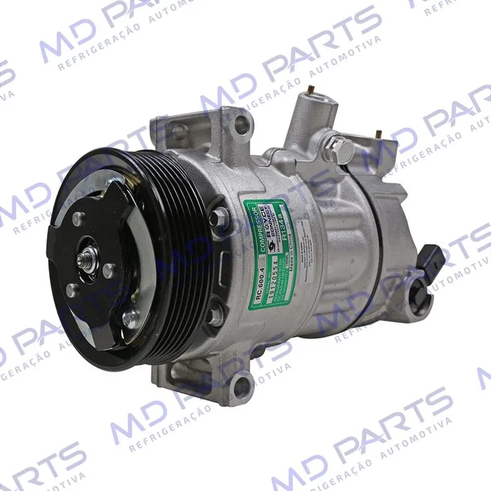 Compressor Volkswagen Golf 2013>/ Polo 2018>/ Audi A3 / Q3 2014> - 12 Volts Polia 6pk 115mm OEM: 5Q0820803R — foto 2