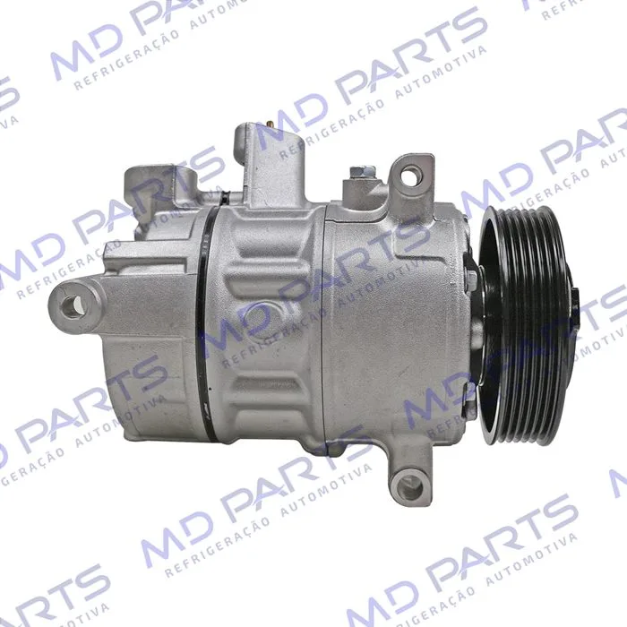 Compressor Volkswagen Golf 2013>/ Polo 2018>/ Audi A3 / Q3 2014> - 12 Volts Polia 6pk 115mm OEM: 5Q0820803R — foto 5