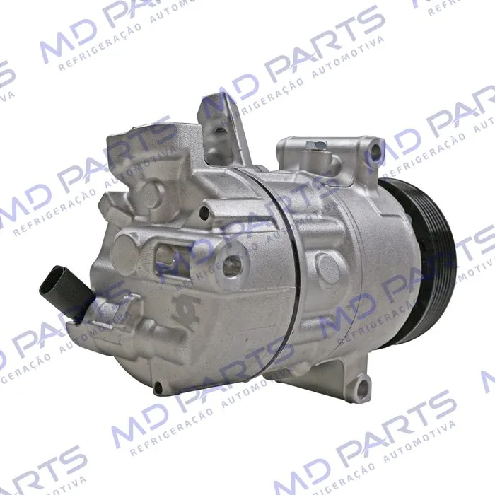Compressor Volkswagen Golf 2013>/ Polo 2018>/ Audi A3 / Q3 2014> - 12 Volts Polia 6pk 115mm OEM: 5Q0820803R — foto 6