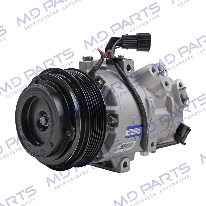 Compressor Modelo DVE16 Original Kia Sportage 2013>/ Hyundai IX35 2013> Flex - 12 Volts 6pk 120mm OEM: DWB977012S602 — foto 2