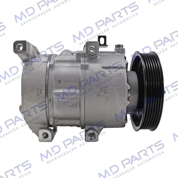 Compressor Original Hyundai Nova Tucson 2018> Mangueira 19MM / Creta 1.6 2017> - 12 Volts 6pk 125mm OEM: DWP300134460 — foto 4