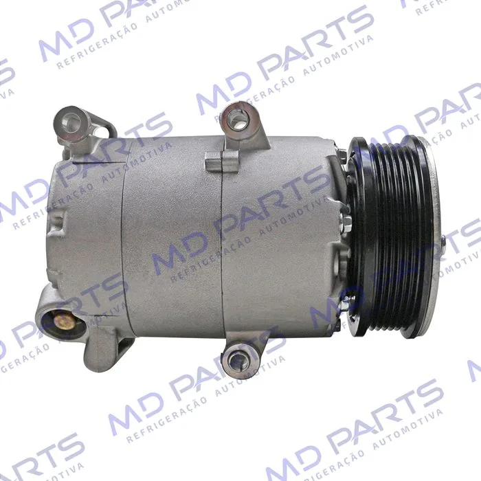Compressor Ford Focus Motor 1.6 2013 Até 2015 - 12 Volts Polia 6pk 117mm OEM: AV61-19D629-C2C — foto 5