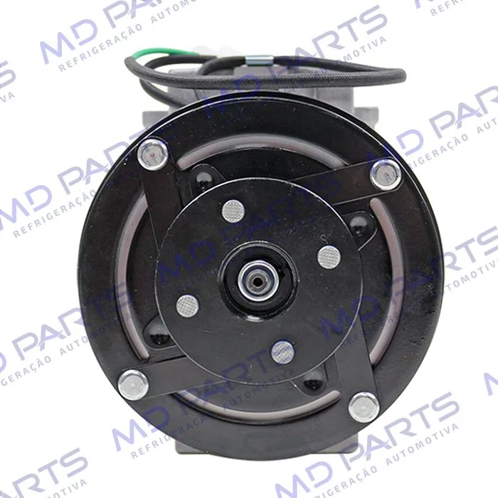 Compressor Modelo Denso 10P15 Caminhão Volkswagen Constellation Motor MAN 2012 > - 24 Volts Polia 4pk 125mm OEM: 2T2820803A — foto 3