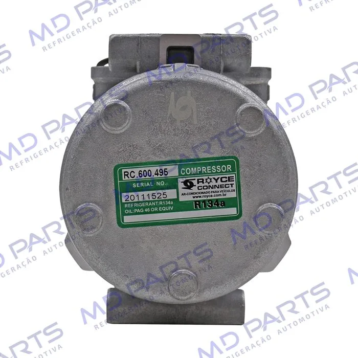 Compressor Modelo Denso 10P15 Caminhão Volkswagen Constellation Motor MAN 2012 > - 24 Volts Polia 4pk 125mm OEM: 2T2820803A — foto 7