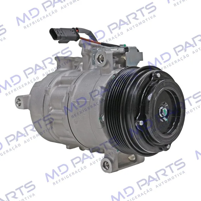 Compressor Modelo Sanden Mercedes Benz Sprinter 314/ 415/ 416/ 516 2020> - 12 Volts Polia 6pk 114mm OEM: A0008303902/ A0008303202/ A0008304400 — foto 3