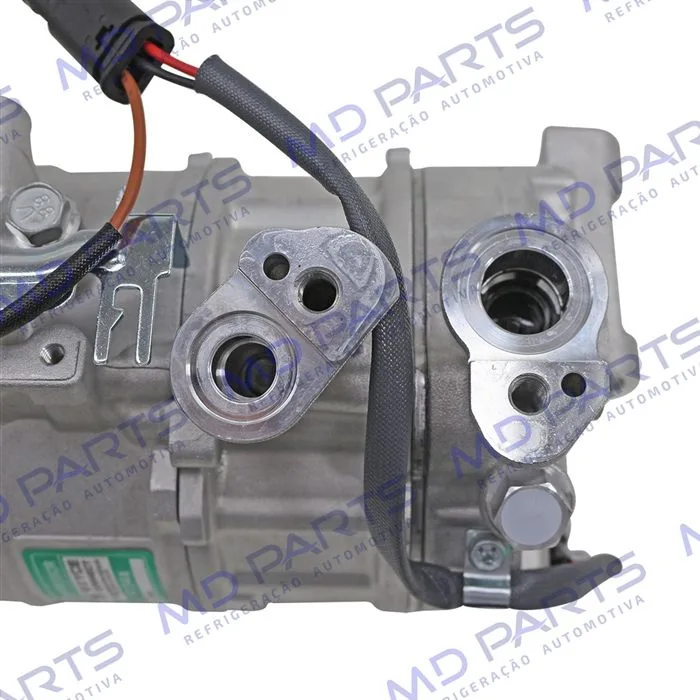 Compressor Modelo Sanden Mercedes Benz Sprinter 314/ 415/ 416/ 516 2020> - 12 Volts Polia 6pk 114mm OEM: A0008303902/ A0008303202/ A0008304400 — foto 7