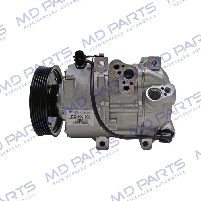 Compressor Modelo Doowon Kia Sorento 4 Cilindros DV18 2014> - 12 Volts Polia 6pk 123mm