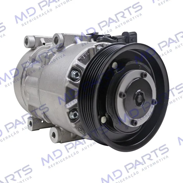 Compressor Modelo Doowon Kia Sorento 4 Cilindros DV18 2014> - 12 Volts Polia 6pk 123mm — foto 4