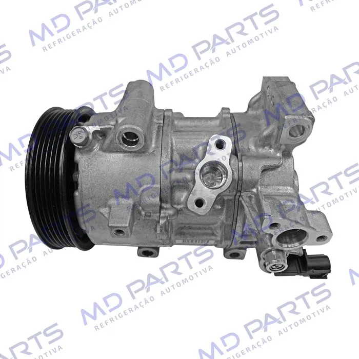 Compressor Modelo Denso 6SES14C Toyota Corolla 2020> Motor 2.0 Flex - 12 Volts Polia 6pk 125mm — foto 9