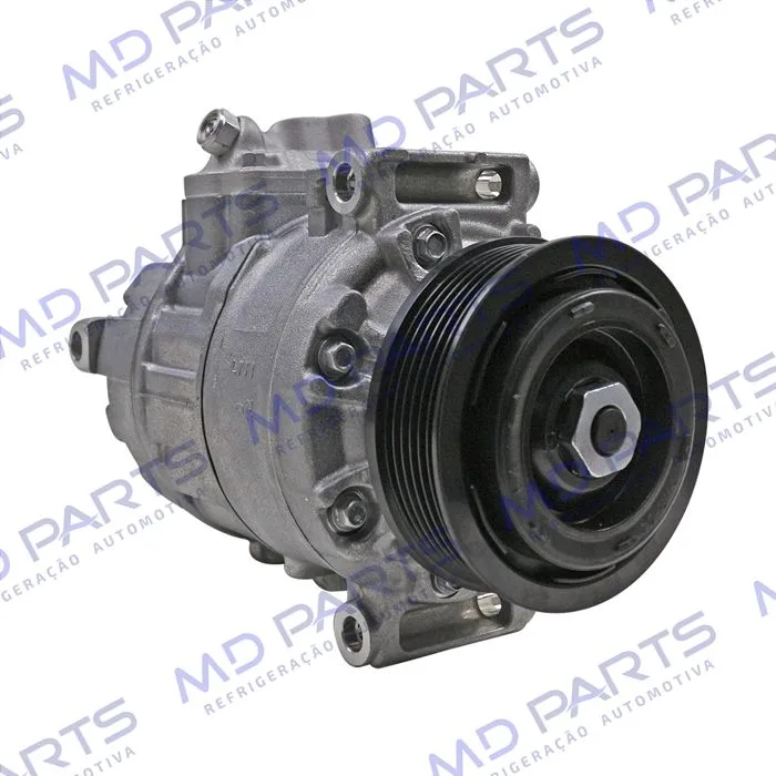 Compressor Modelo Denso 6SEU14C Volkswagen Amarok Diesel 2010 Até 2017 - 12 Volts Polia 6pk 105mm OEM:7E0820803J — foto 10