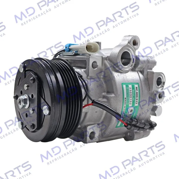 Compressor Scroll Chevrolet Tracker 1.4 Turbo 2017 Até 2020 - 12 Volts Polia 5pk 94mm OEM: 42623326 — foto 8