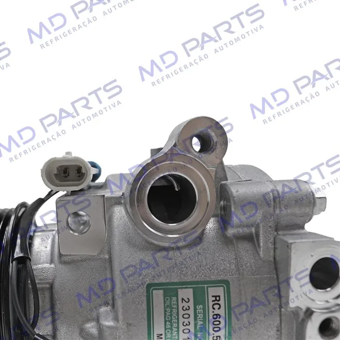 Compressor Scroll Chevrolet Tracker 1.4 Turbo 2017 Até 2020 - 12 Volts Polia 5pk 94mm OEM: 42623326 — foto 9