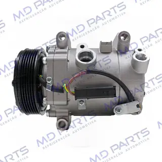 Compressor Citroën C4 Cactus 1.6 Aspirado 2019>/ Peugeot 208 2021 - 12 Volts Polia 6pk OEM: 9827596380