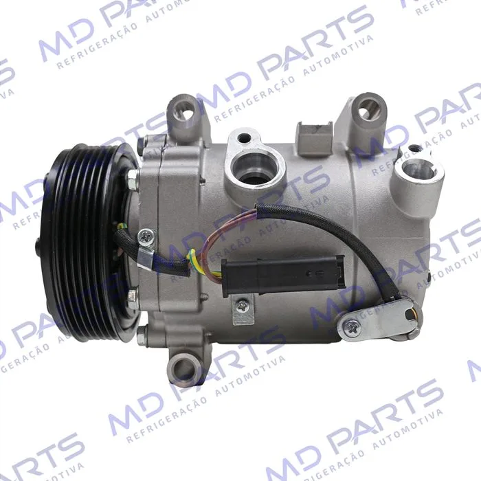 Compressor Citroën C4 Cactus 1.6 Aspirado 2019>/ Peugeot 208 2021 - 12 Volts Polia 6pk OEM: 9827596380