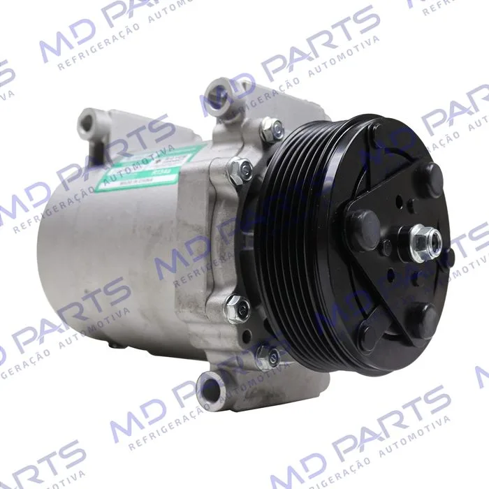Compressor Citroën C4 Cactus 1.6 Aspirado 2019>/ Peugeot 208 2021 - 12 Volts Polia 6pk OEM: 9827596380 — foto 3