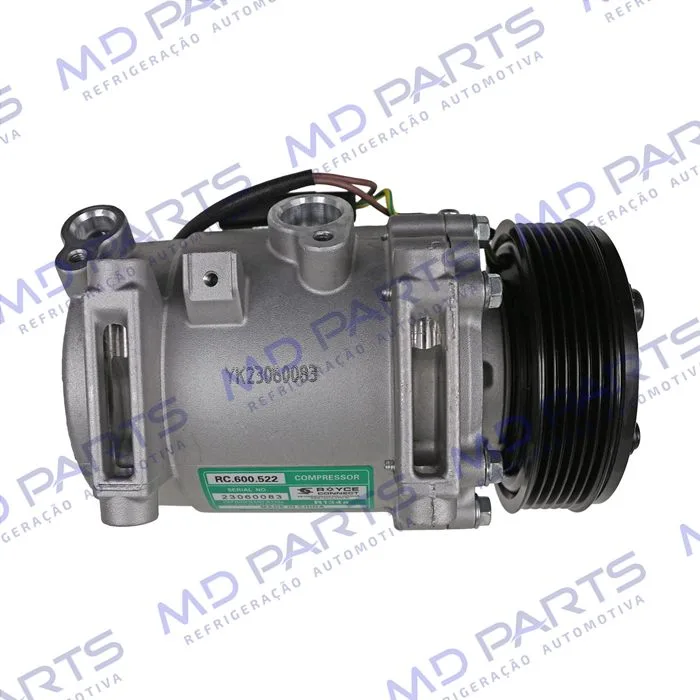 Compressor Citroën C4 Cactus 1.6 Aspirado 2019>/ Peugeot 208 2021 - 12 Volts Polia 6pk OEM: 9827596380 — foto 7
