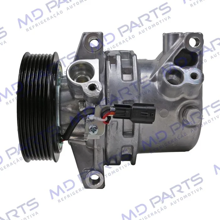 Compressor Modelo Calsonic Renault Captur/ Duster/ Duster Oroch Motor 2.0 - 12 Volts Polia 7pk 112mm OEM: 926009158R