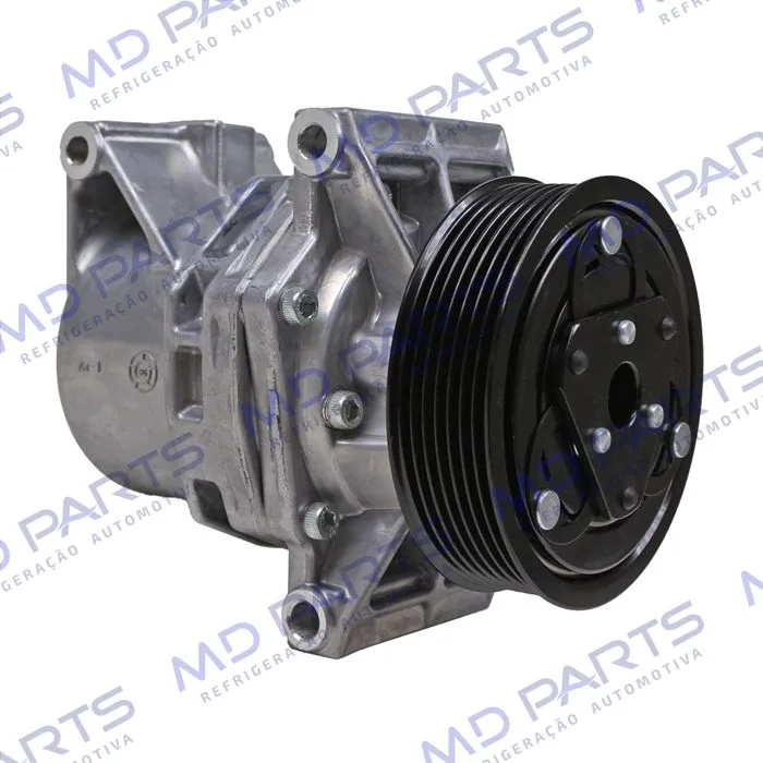Compressor Modelo Calsonic Renault Captur/ Duster/ Duster Oroch Motor 2.0 - 12 Volts Polia 7pk 112mm OEM: 926009158R — foto 4
