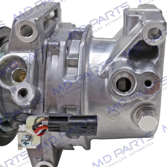 Compressor Modelo Calsonic Renault Captur/ Duster/ Duster Oroch Motor 2.0 - 12 Volts Polia 7pk 112mm OEM: 926009158R — foto 6