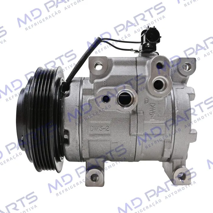 Compressor Original Hyundai HB20 1.0 - 12 Volts Polia 5pk 121mm OEM: 977011S000