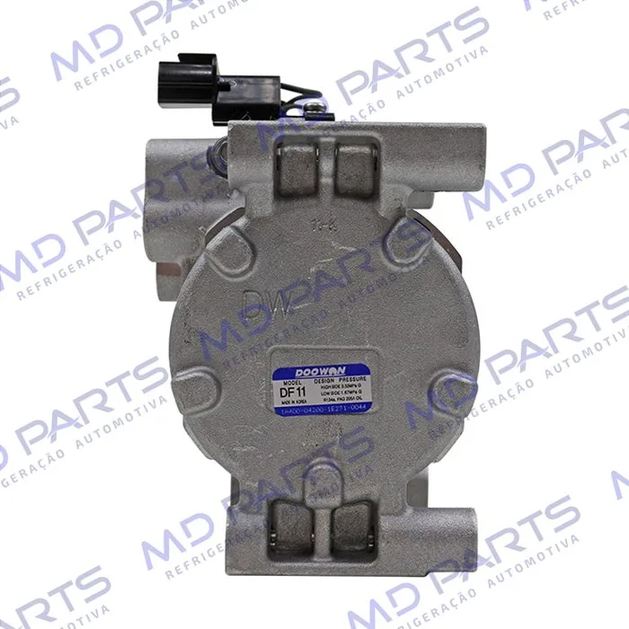 Compressor Original Hyundai HB20 1.0 - 12 Volts Polia 5pk 121mm OEM: 977011S000 — foto 7