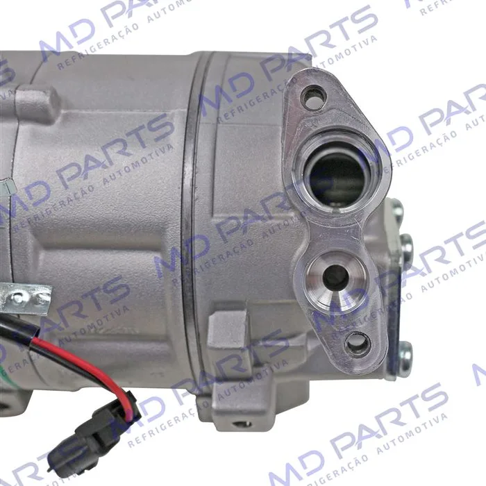 Compressor Modelo Valeo Renault Logan / Sandero 1.0 2014 Até 2018 - 12 Volts Polia 4pk OEM: 926006775R — foto 6