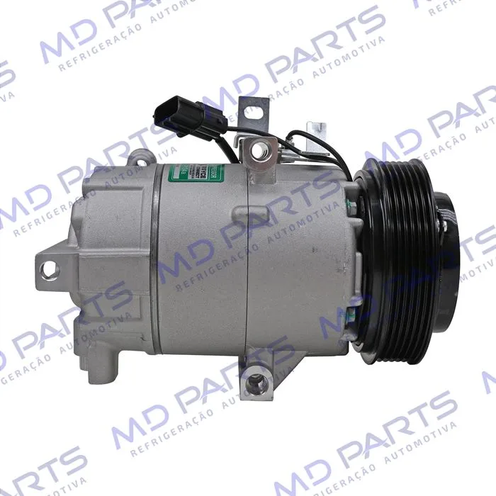 Compressor Modelo HCC Hyundai Elantra 1.8 2011 A 2014 - 12 Volts Polia 6pk OEM: ATBDE03 — foto 4