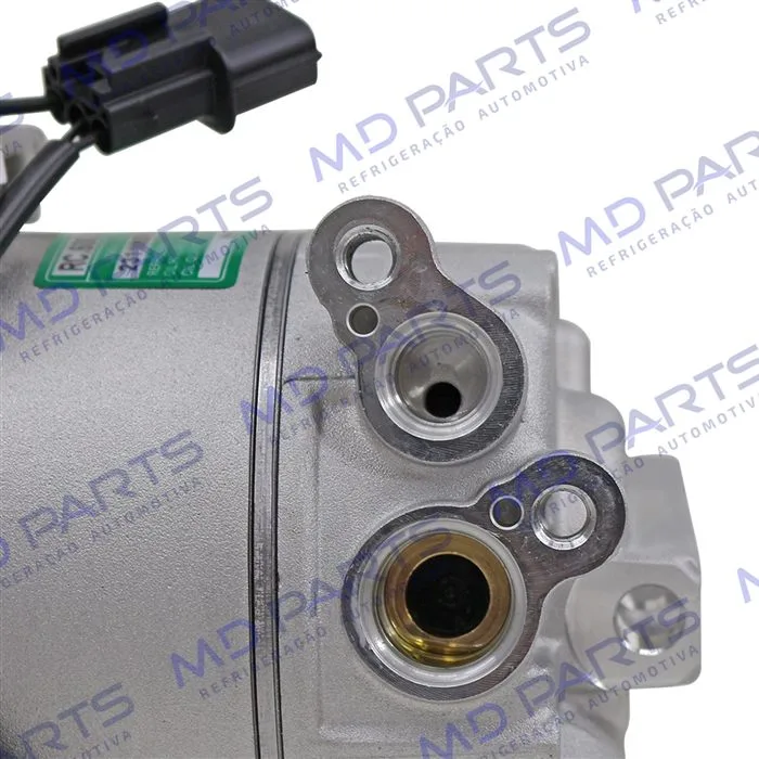 Compressor Modelo HCC Hyundai Elantra 1.8 2011 A 2014 - 12 Volts Polia 6pk OEM: ATBDE03 — foto 6