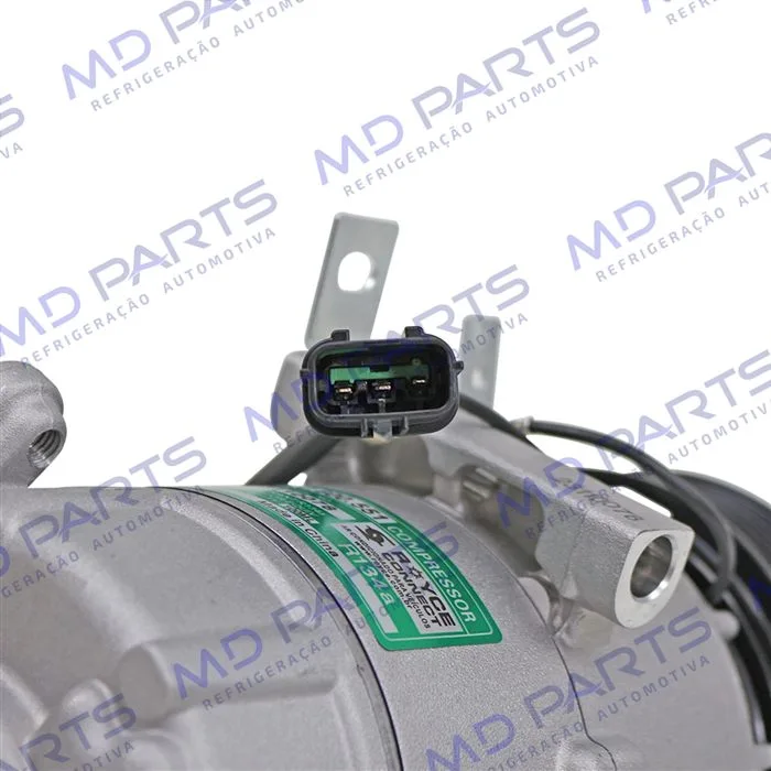 Compressor Modelo HCC Hyundai Elantra 1.8 2011 A 2014 - 12 Volts Polia 6pk OEM: ATBDE03 — foto 7