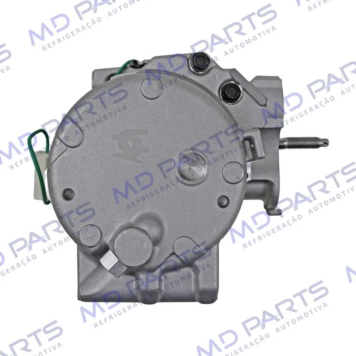 Compressor Modelo Denso 10S15 Caminhão Mercedes Benz New Actros 2553/ 2653/ 2651 2022> - 24 Volts Polia 8pk 145mm OEM: A0042304111 — foto 4