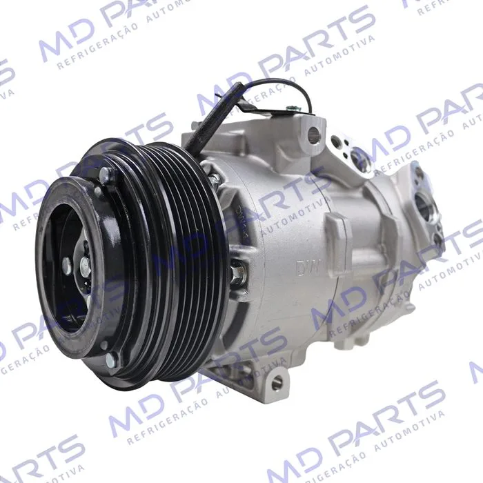 Compressor Modelo Doowon DV14N Hyundai Creta 1.6/2.0 2022> - 12 Volts Polia 6pk 115mm — foto 8