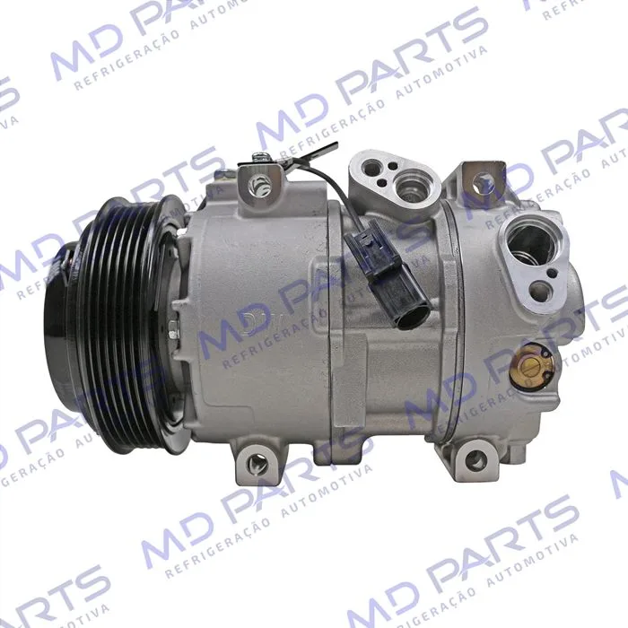 Compressor Modelo Doowon DV14N Hyundai Creta 1.0 Turbo TGDI 2022> - 12 Volts Polia 6pk
