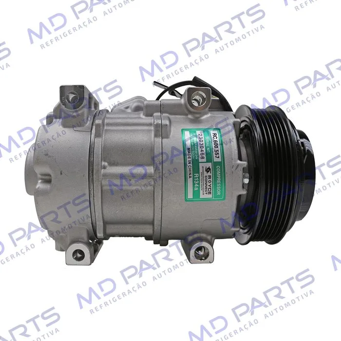 Compressor Modelo Doowon DV14N Hyundai Creta 1.0 Turbo TGDI 2022> - 12 Volts Polia 6pk — foto 4