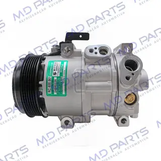 Compressor Modelo Doowon Hyundai DV10 HB20 1.0 Turbo Motor 3 Cilindros 2021> - 12 Volts OEM: 97701R1500