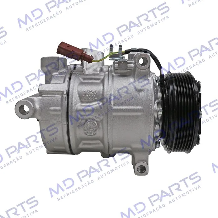 Compressor Modelo Sanden Volkswagen Polo 1.0 TSI/ T-Cross 1.0 TSI 2022>/ Virtus 1.4 Turbo 2022> - 12 Volts 6pk 110mm OEM: 3Q0816803E — foto 4