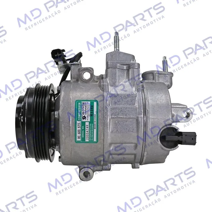 Compressor Modelo Fomoco 7SBH17C Ford Fusion 2013 Até 2018 Motor 2.0 - 12 Volts Polia 4pk OEM: DG9H19D629CD