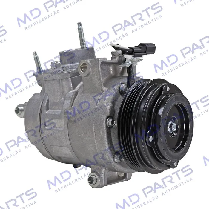 Compressor Modelo Fomoco 7SBH17C Ford Fusion 2013 Até 2018 Motor 2.0 - 12 Volts Polia 4pk OEM: DG9H19D629CD — foto 3