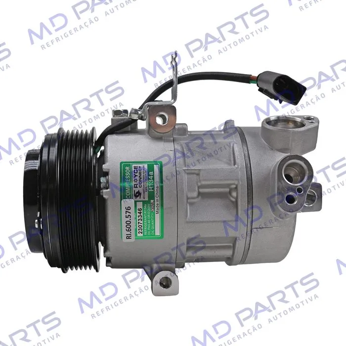 Compressor Modelo Mahle CVC Volkswagen Fox 2014> / Gol G7 2016> / UP 2014>/ Voyage 2017> - 12 Volts Polia 6pk 114mm OEM: 5U0820803M