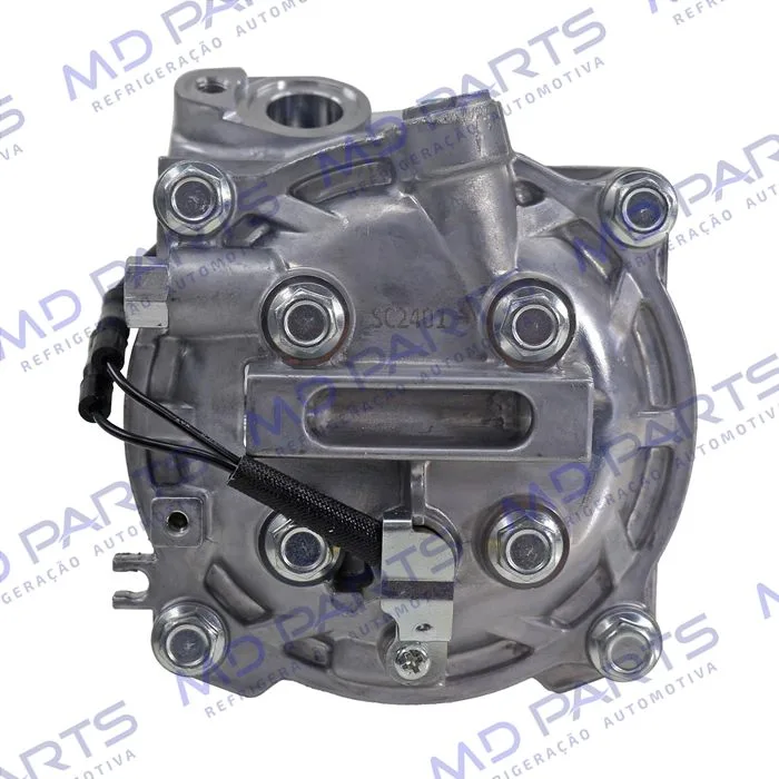 Compressor Scroll Chevrolet Prisma 2013>/ Onix/ Sonic 1.8/ Spin/ Cobalt 1.8 - 12 Volts Polia 5pk 99mm OEM: 52039087/ 52067902/ 52149016/ 52093071 — foto 5