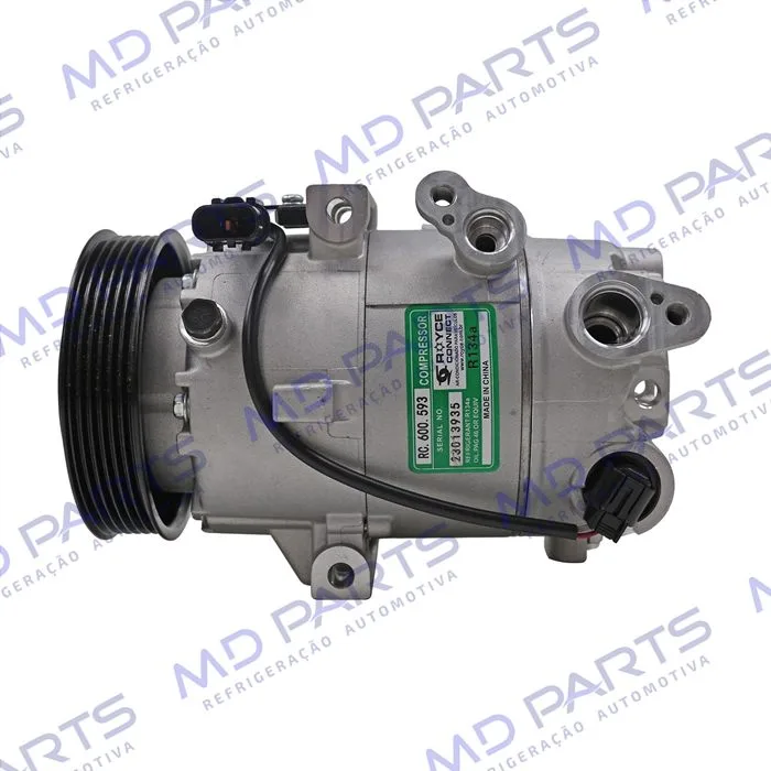 Compressor Modelo VS14E Hyundai Elantra 2.0 2015> - 12 Volts Polia 6pk OEM: CA500EDFDC02
