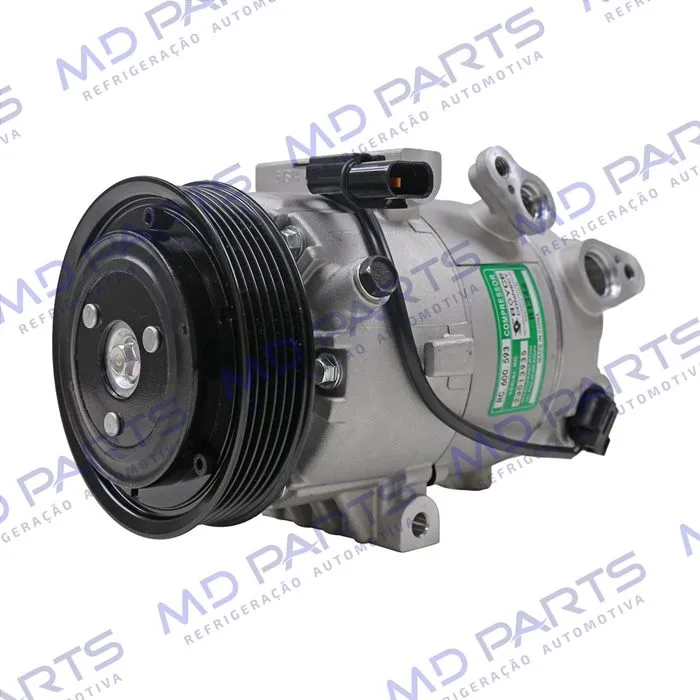 Compressor Modelo VS14E Hyundai Elantra 2.0 2015> - 12 Volts Polia 6pk OEM: CA500EDFDC02 — foto 2