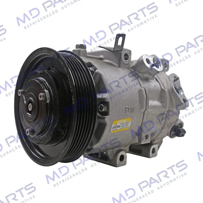 Compressor Original Hyundai Nova Tucson 2018> Conexão 16MM - 12 Volts Polia 6pk 125mm — foto 2